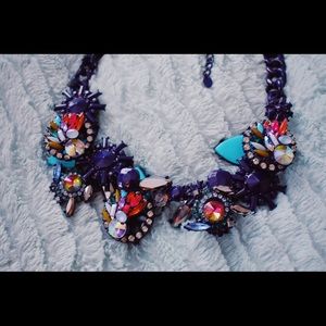 EUC Statement Zara Jewel Necklace